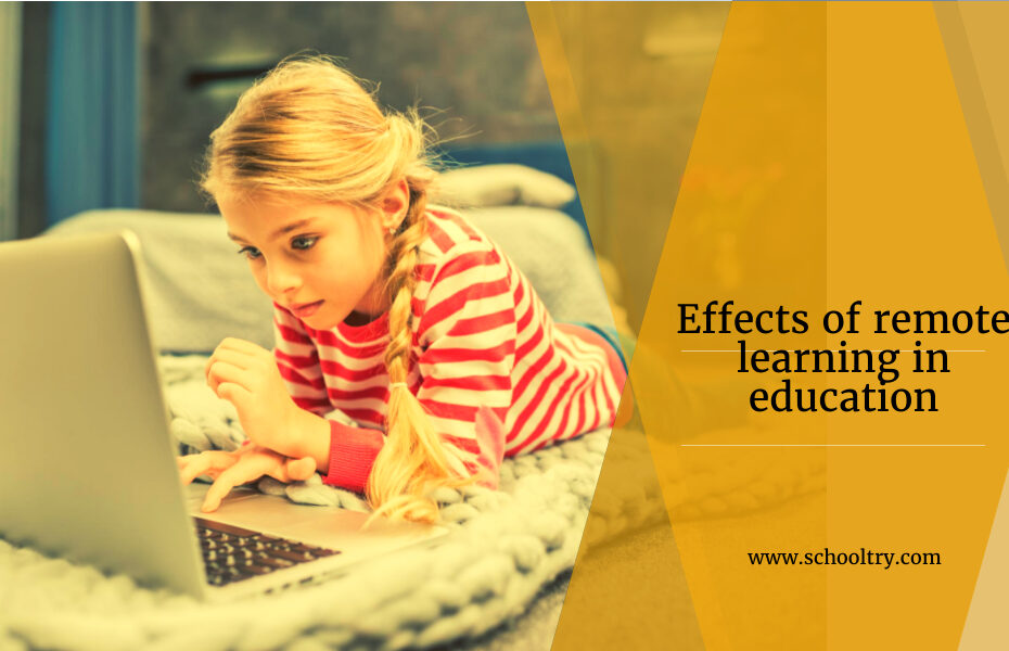 Effects of remote learning in education