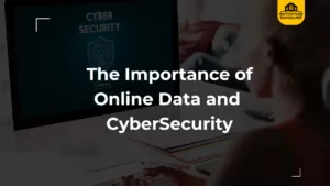 Importance of online data and cybersecurity 