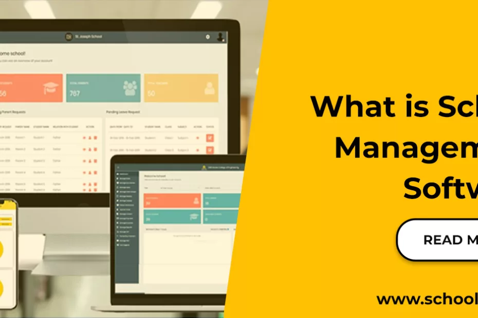 What is school management software?